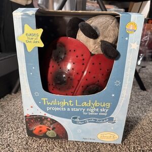 Cloud b Twilight Ladybug Night Light Stars Projector Sleeping Aid Kids. New